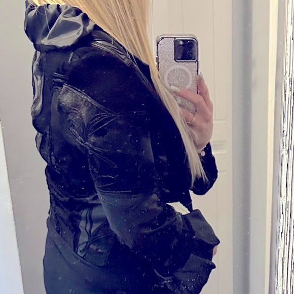 Vintage~STILLMAN Studio, New York. XL Genuine Lamb leather NWT - Picture 7 of 12